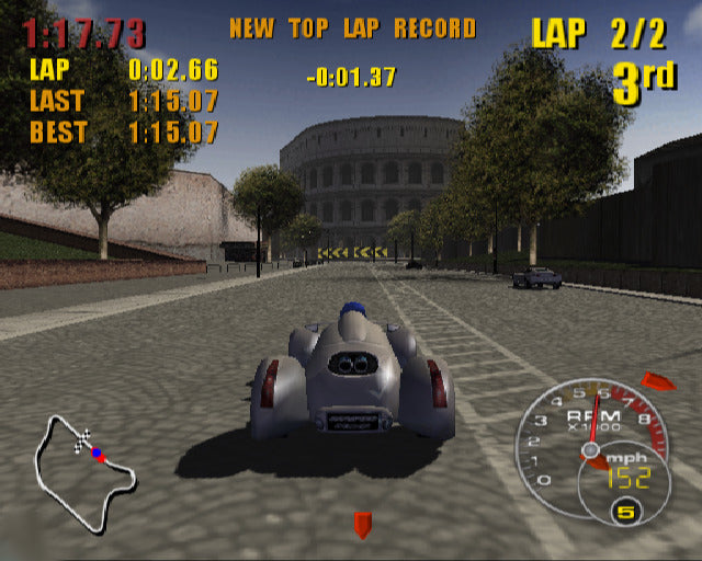 Supercar Street Challenge | PlayStation 2 | gameplay screenshot 1 | Region: North America | Source: LaunchBox