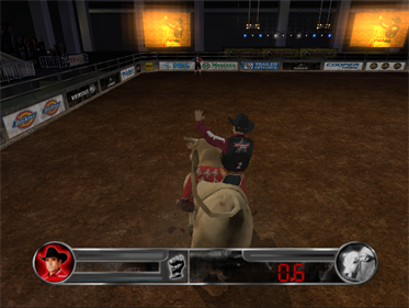 PBR: Out of the Chute | PlayStation 2 | gameplay screenshot 1 | Region: North America | Source: LaunchBox