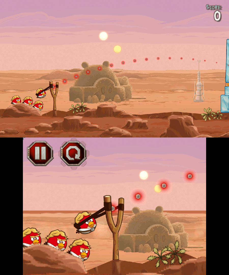 Angry Birds: Star Wars | Nintendo 3DS | gameplay screenshot 3