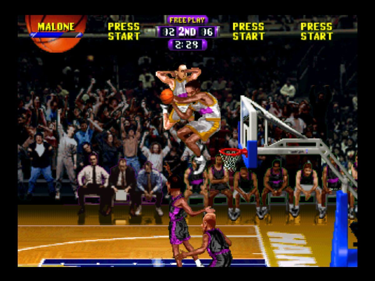 
NBA Hang Time | Nintendo 64 | gameplay screenshot 2