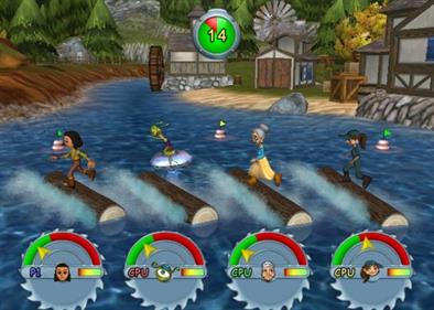 Go Play: Lumberjacks | Wii | gameplay screenshot 2