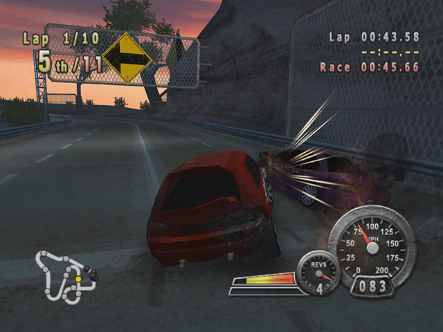 
Crash 'N' Burn | PlayStation 2 | gameplay screenshot 4 | Region: North America | Source: LaunchBox