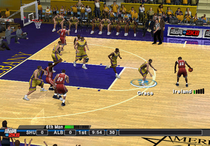 
College Hoops NCAA 2K8 | PlayStation 2 | gameplay screenshot 1 | Region: North America | Source: LaunchBox