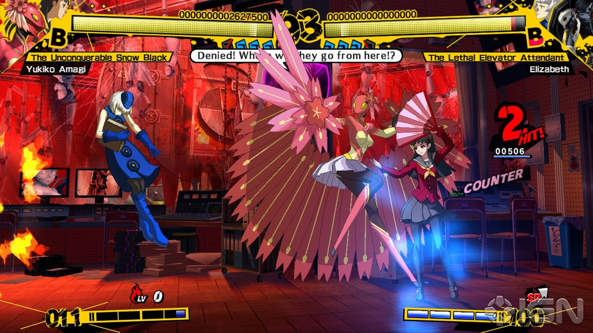 Persona 4: Arena | PlayStation 3 | gameplay screenshot 2 | Region: North America | Source: LaunchBox