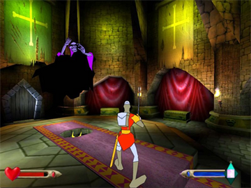 
Dragon's Lair 3D: Return to the Lair | GameCube | gameplay screenshot 1