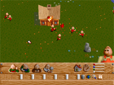 Baldies | PlayStation | gameplay screenshot 2 | Region: North America | Source: LaunchBox