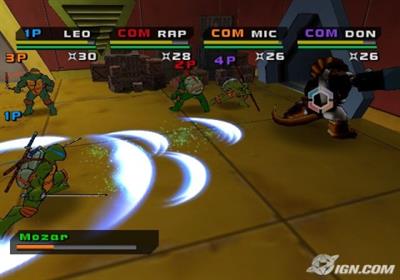 
Teenage Mutant Ninja Turtles | GameCube | gameplay screenshot 4