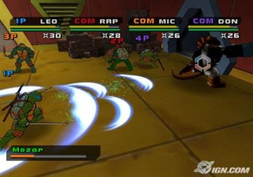 
Teenage Mutant Ninja Turtles | GameCube | gameplay screenshot 4