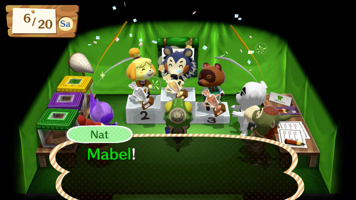 Animal Crossing: Amiibo Festival | Wii U | gameplay screenshot 4