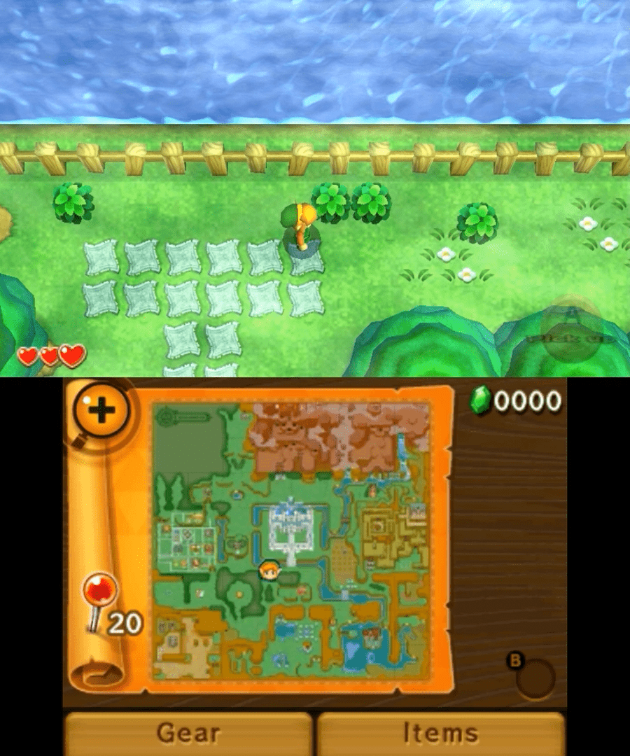 
The Legend of Zelda: A Link Between Worlds | Nintendo 3DS | gameplay screenshot 5 | Region: North America | Source: LaunchBox