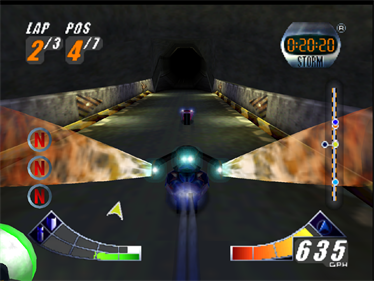 
Extreme-G: XG2 | Nintendo 64 | gameplay screenshot 3