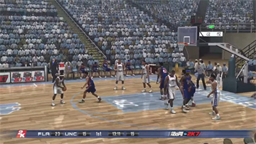 
College Hoops NCAA 2K7 | PlayStation 3 | gameplay screenshot 1