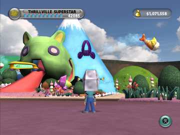 
Thrillville: Off the Rails | PlayStation 2 | gameplay screenshot 1