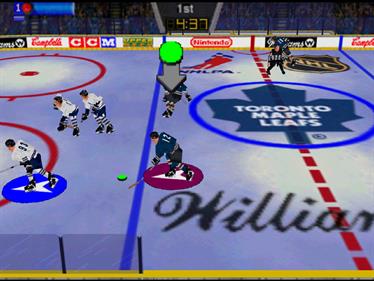
Wayne Gretzky's 3D Hockey | Nintendo 64 | gameplay screenshot 1