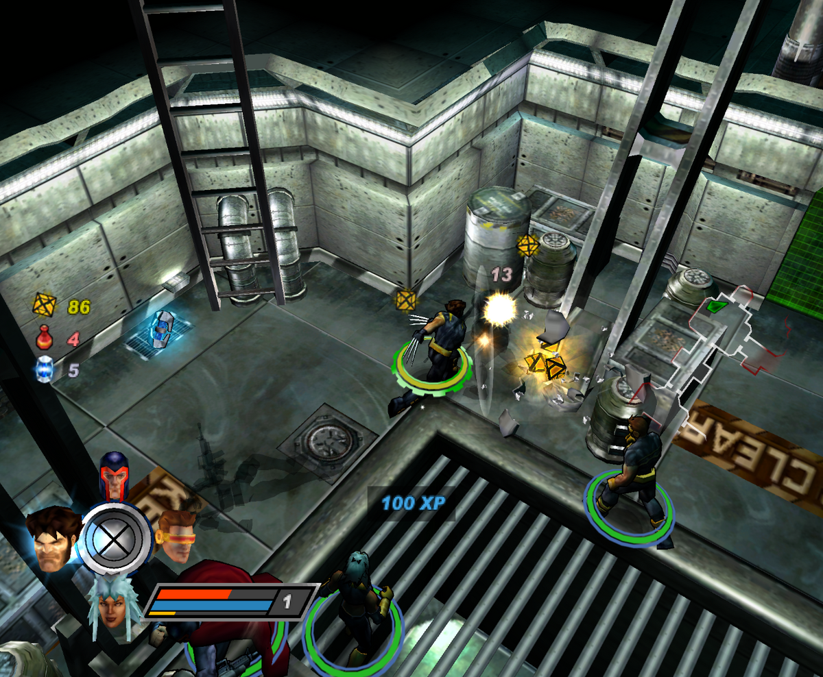 X-Men: Legends II - Rise of Apocalypse | GameCube | gameplay screenshot 2 | Region: North America | Source: LaunchBox