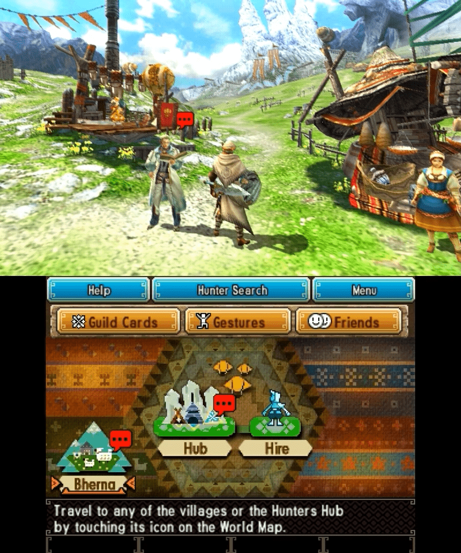 
Monster Hunter: Generations | Nintendo 3DS | gameplay screenshot 1