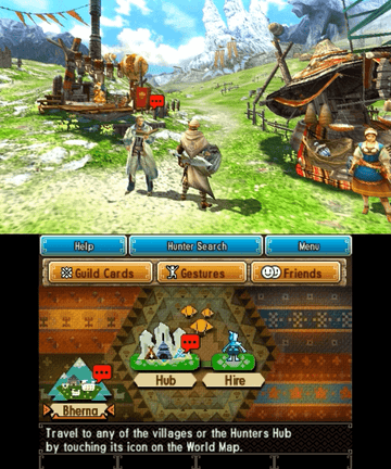 
Monster Hunter: Generations | Nintendo 3DS | gameplay screenshot 1
