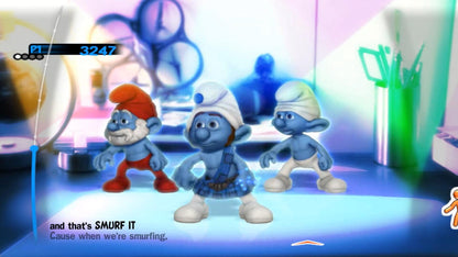 
The Smurfs: Dance Party | Wii | gameplay screenshot 2