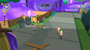 
Phineas and Ferb: Across the 2nd Dimension | Wii | gameplay screenshot 2