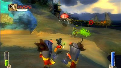 Disney Epic Mickey | Wii | gameplay screenshot 2 | Region: North America | Source: LaunchBox