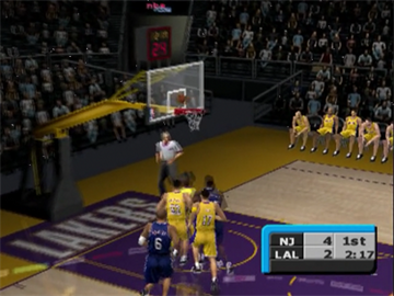 
NBA Starting Five | PlayStation 2 | gameplay screenshot 1 | Region: North America | Source: LaunchBox