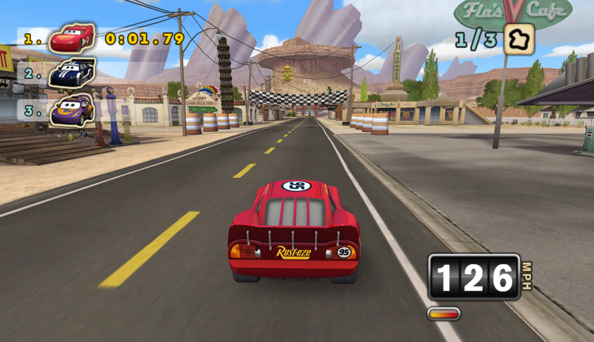 Cars: Mater-National Championship | Nintendo DS | gameplay screenshot 2