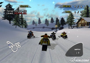 
SnoCross 2 featuring Blair Morgan | PlayStation 2 | gameplay screenshot 3 | Region: North America | Source: LaunchBox