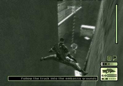 
Tom Clancy's Splinter Cell | GameCube | gameplay screenshot 1 | Region: North America | Source: LaunchBox