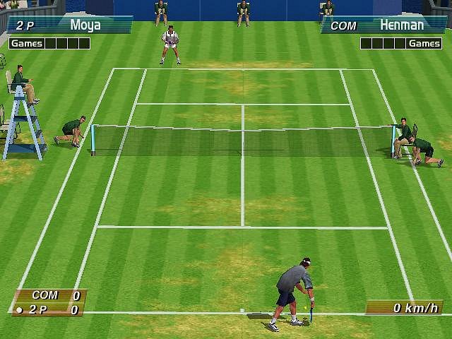 SEGA Sports Tennis 2K2 | Dreamcast | gameplay screenshot 4