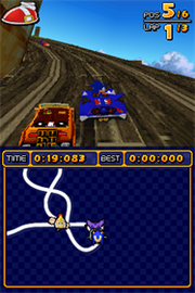 
Sonic & SEGA All-Stars Racing | Nintendo DS | gameplay screenshot 1
