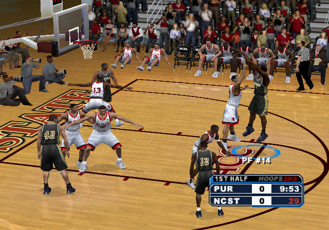 
College Hoops 2K6 | PlayStation 2 | gameplay screenshot 2 | Region: North America | Source: LaunchBox