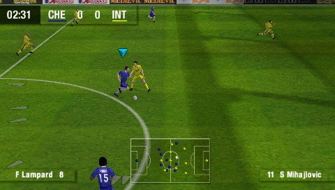
World Tour Soccer 2006 | PSP | gameplay screenshot 2