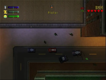 Grand Theft Auto 2 | Dreamcast | gameplay screenshot 1 | region=North America | launchbox-c54c0d9e5fc6 | source=LaunchBox