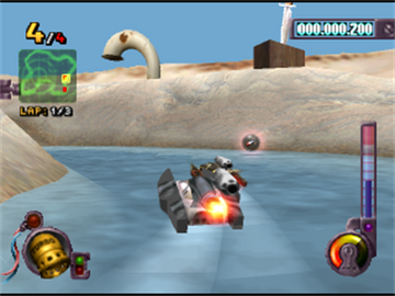
Hot Wheels: Extreme Racing | PlayStation | gameplay screenshot 2