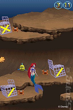 
The Little Mermaid: Ariel's Undersea Adventure | Nintendo DS | gameplay screenshot 3