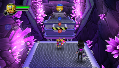 
SpongeBob SquarePants Featuring Nicktoons: Globs of Doom | Wii | gameplay screenshot 2