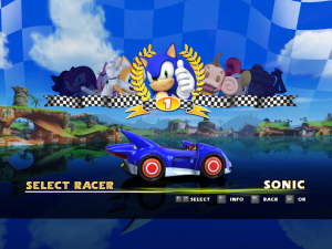 
Sonic & SEGA All-Stars Racing | Wii | gameplay screenshot 2