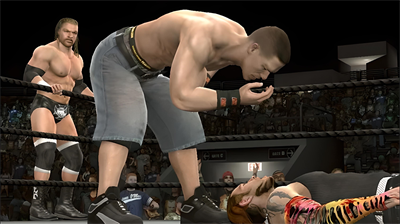 WWE Smackdown vs. Raw 2009 | Xbox 360 | gameplay screenshot 1 | Region: North America | Source: LaunchBox