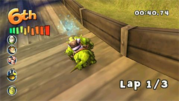 
Shrek Smash N' Crash Racing | PSP | gameplay screenshot 1