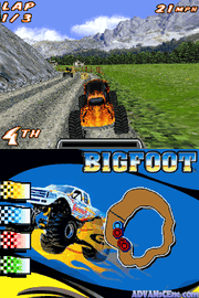 
Bigfoot: Collision Course | Nintendo DS | gameplay screenshot 2