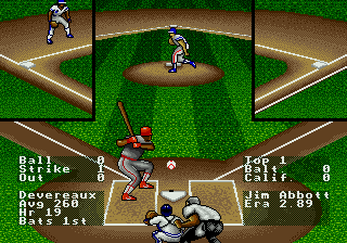 
R.B.I. Baseball 4 | Genesis | gameplay screenshot 2
