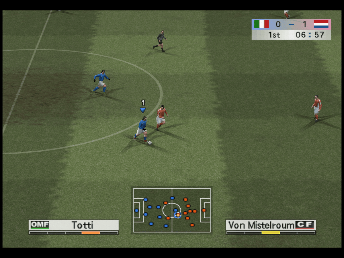 
World Soccer: Winning Eleven 8 International | Xbox | gameplay screenshot 1