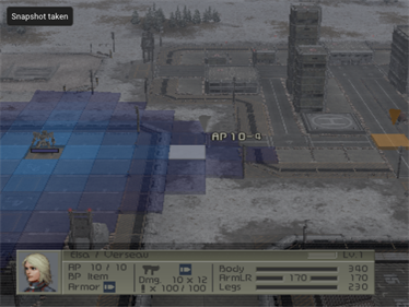 
Front Mission 4 | PlayStation 2 | gameplay screenshot 1 | Region: North America | Source: LaunchBox