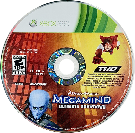 
Megamind: Ultimate Showdown | Xbox 360 | game disc/cartridge 1 | Region: North America | Source: LaunchBox
