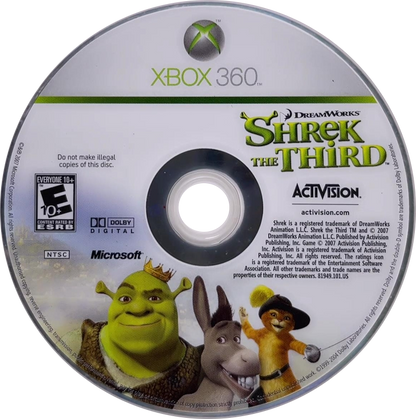 
Shrek the Third | Xbox 360 | game disc/cartridge 1 | Region: North America | Source: LaunchBox