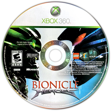 
Bionicle Heroes | Xbox 360 | game disc/cartridge 1