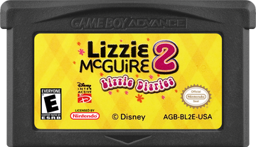 
Lizzie McGuire 2: Lizzie Diaries | Game Boy Advance | game disc/cartridge 1