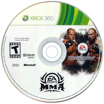 
EA Sports MMA | Xbox 360 | game disc/cartridge 1 | Region: North America | Source: LaunchBox