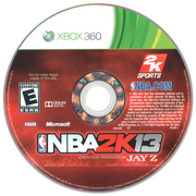 
NBA 2K13 | Xbox 360 | game disc/cartridge 1 | Region: North America | Source: LaunchBox