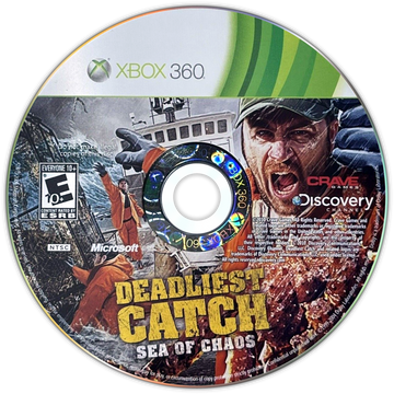 
Deadliest Catch: Sea of Chaos | Xbox 360 | game disc/cartridge 1 | Region: North America | Source: LaunchBox